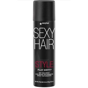 NEW SexyHair Style Play Dirty Dry Wax Spray 4.8 Oz